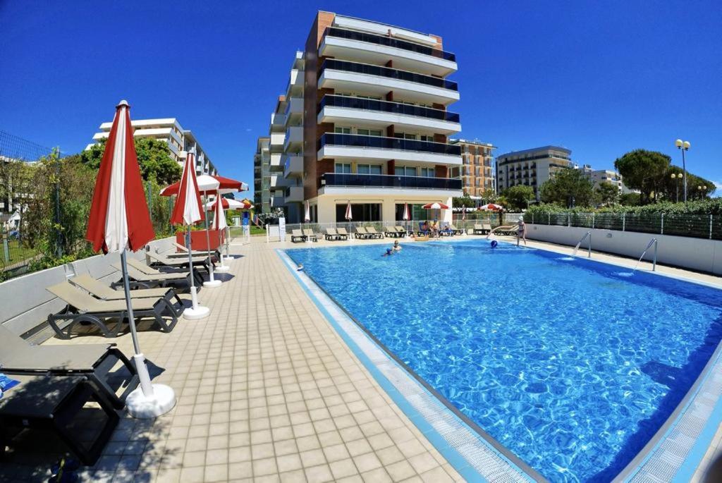 Residence Panorama Apart Hotel Bibione Exterior foto